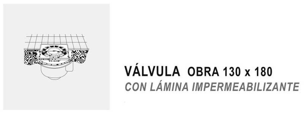 Imagen Válvula obra 130x180