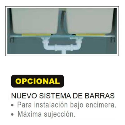 Imagen Barras Fregadero Bajoencimera Doble